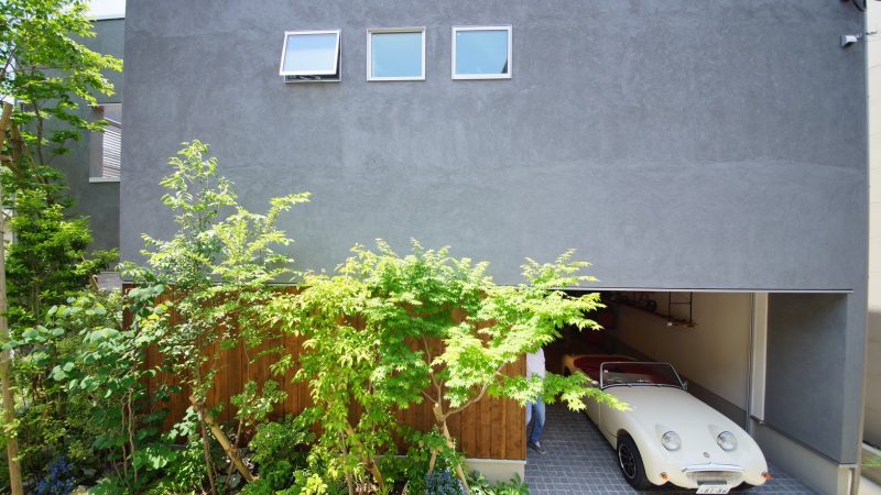 シンプルな外観